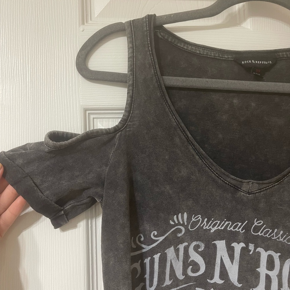 Rock & Republic Guns N’ Roses Top XS - Picture 5 of 6